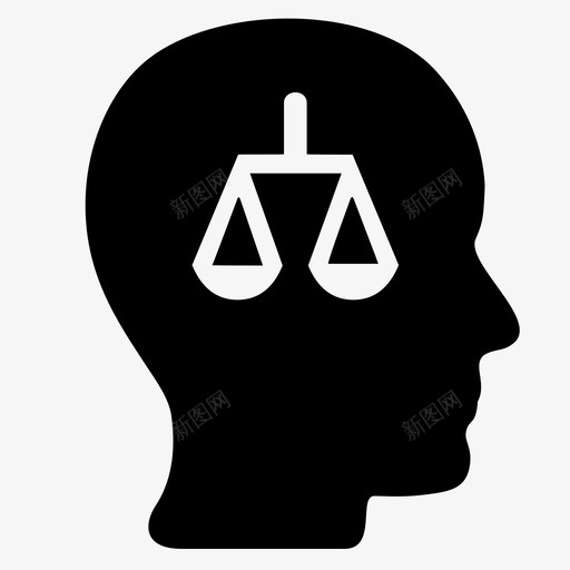 评论家平衡批判图标svg_新图网 https://ixintu.com 平衡 批判 法官 评论家 领袖