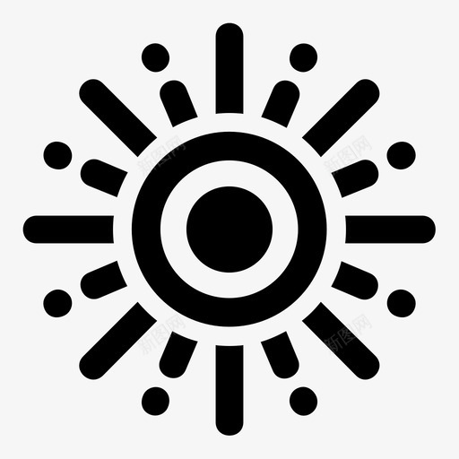 阳光花园春天图标svg_新图网 https://ixintu.com 夏天 春天 花园 阳光