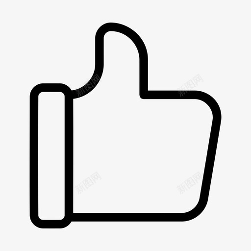 喜欢很好拇指支撑图标svg_新图网 https://ixintu.com 喜欢 很好 拇指支撑 随机用户界面线