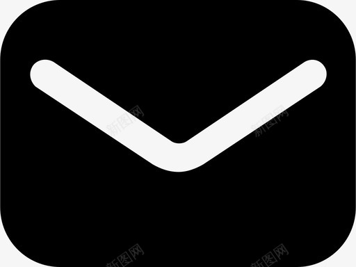 消息应用程序电子邮件图标svg_新图网 https://ixintu.com 应用程序 智能手机图标 消息 电子邮件 电子邮件应用程序