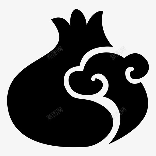 秋实云logosvg_新图网 https://ixintu.com 秋实云logo