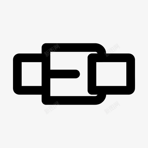 采购产品皮带配件皮带扣图标svg_新图网 https://ixintu.com 安全带 时尚 皮带扣 衣服 配件 采购产品皮带