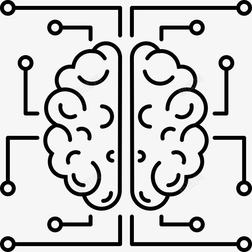 神经学脑头痛图标svg_新图网 https://ixintu.com 头痛 神经学 神经科学 脑 骨科