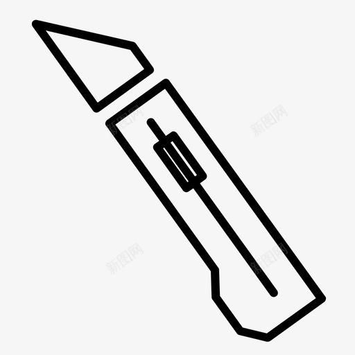 刀切割工具图标svg_新图网 https://ixintu.com 刀 切割 工具 武器 绘图工具 设计工具