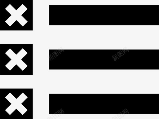 列表菜单网站图标svg_新图网 https://ixintu.com 列表 网站 菜单