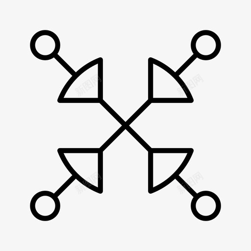 人事管理组织图标svg_新图网 https://ixintu.com 人事 合作伙伴 员工 层级 管理 组织