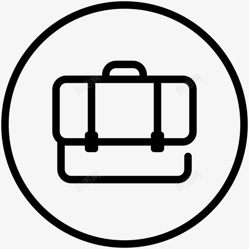 旅行箱包旅行包办公图标svg_新图网 https://ixintu.com 办公 商务营销图标粗圆勾勒开 度假 旅行包 旅行箱包