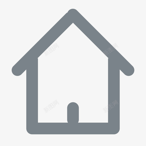 首页_未选中svg_新图网 https://ixintu.com 首页_未选中