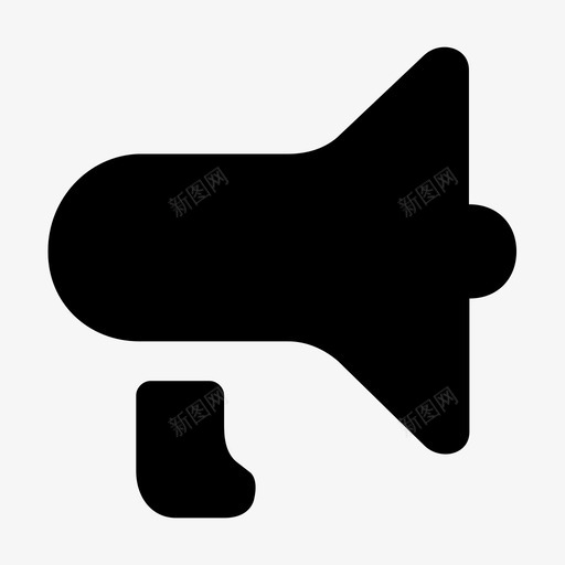 扩音器公告misc图标svg_新图网 https://ixintu.com 201805misc 公告 扩音器