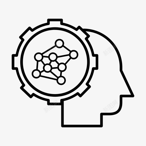 脑图困惑困境图标svg_新图网 https://ixintu.com 困境 困惑 脑图 解决方案 问题解决