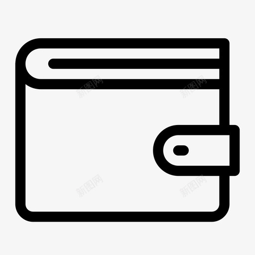 口袋钱包现金钱图标svg_新图网 https://ixintu.com 公司介质 口袋钱包 现金 钱 钱包