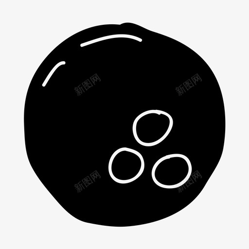 保龄球乐趣游戏图标svg_新图网 https://ixintu.com 乐趣 休闲 保龄球 游戏 运动