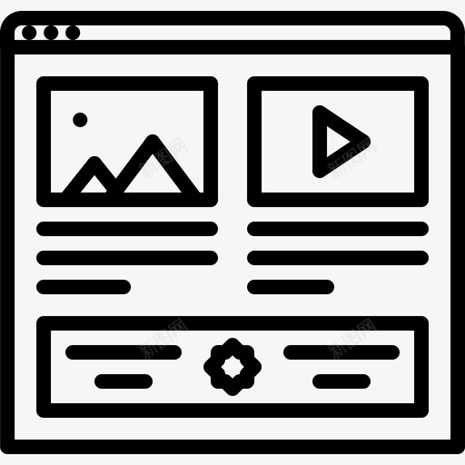 博客广告文章图标svg_新图网 https://ixintu.com 博客 帖子 广告 文章 横幅