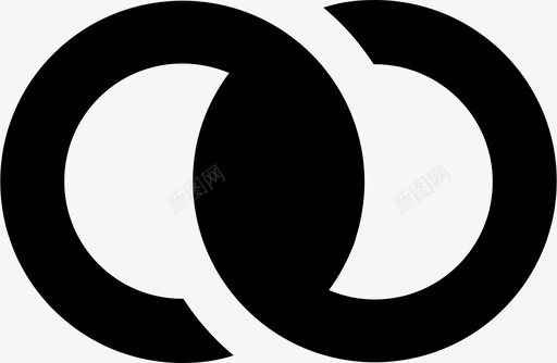 圆十字无限图标svg_新图网 https://ixintu.com 201805misc 十字 圆 无限