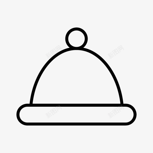 采购产品冬帽冬帽配件图标svg_新图网 https://ixintu.com 冬帽 婴儿帽 帽子 羊毛 衣服 配件 采购产品冬帽