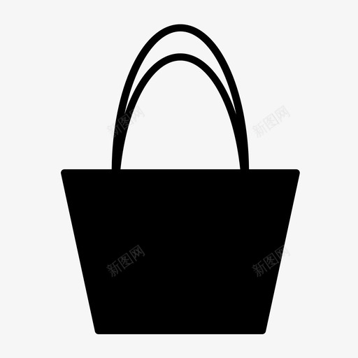 手袋师钱包图标svg_新图网 https://ixintu.com 手袋 手袋实心 设计师 购物 钱包
