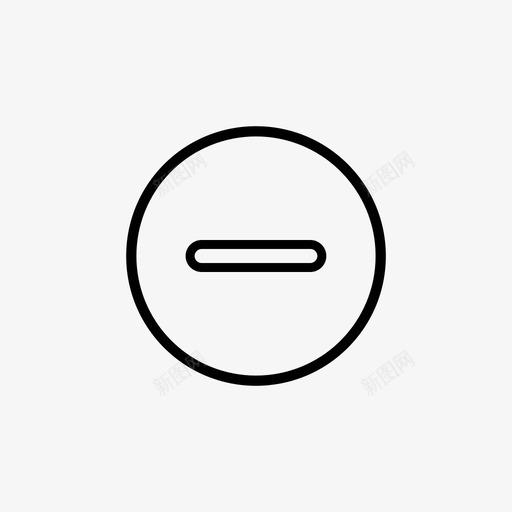 减号计算器减法图标svg_新图网 https://ixintu.com 减号 减法 分数集合 计算器