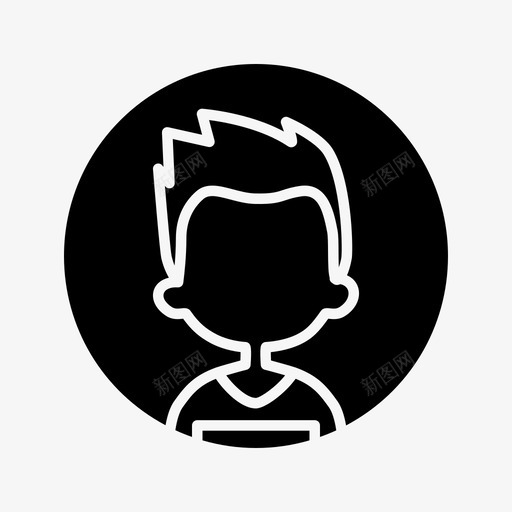 男子气概头像身份图标svg_新图网 https://ixintu.com 个人资料 图片 头像 照片 男子气概 身份