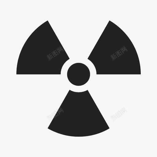 放射性生物危害图标svg_新图网 https://ixintu.com 放射性生物危害