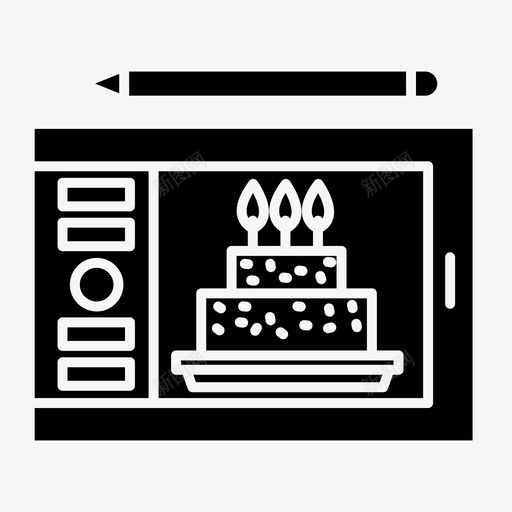图形板数字艺术板数字绘图板图标svg_新图网 https://ixintu.com 图形板 图形设计师 数字绘图板 数字艺术板 笔式绘图板 绘图板 项目管理图标实心
