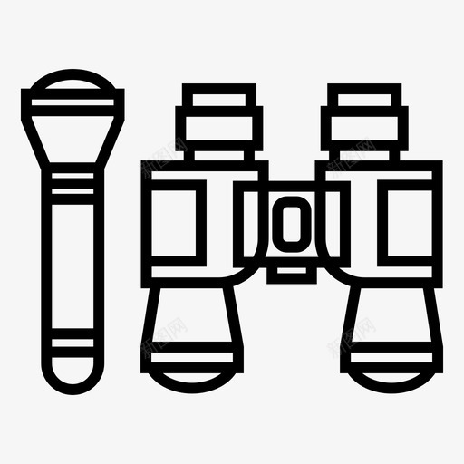 采购产品个人装备个人装备配件图标svg_新图网 https://ixintu.com 个人装备 军事线现代战争 双筒望远镜 手电筒 配件 采购产品个人装备 齿轮