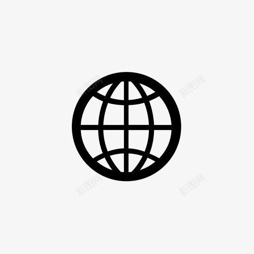 网络地球语言图标svg_新图网 https://ixintu.com 世界 地球 星球 网络 语言