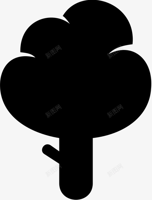 树花园绿色图标svg_新图网 https://ixintu.com 树 植物 绿色 自然 花园