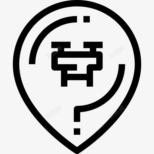 无人机飞机直升机图标svg_新图网 https://ixintu.com 四旋翼机 定位 无人机 直升机 飞机