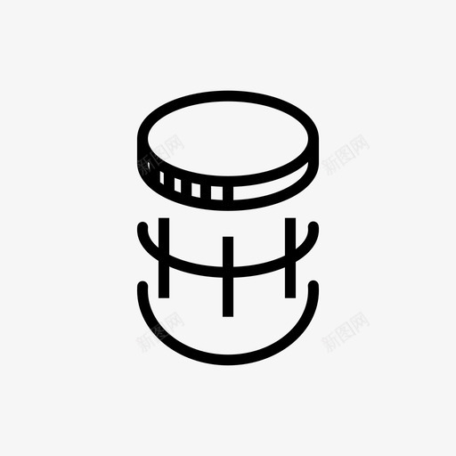 掷硬币平局卢布图标svg_新图网 https://ixintu.com 2018年世界杯 卢布 平局 投掷 掷硬币
