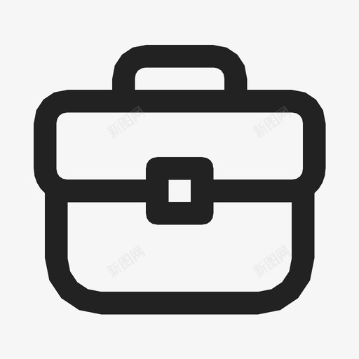公文包包生意图标svg_新图网 https://ixintu.com 公文包 包 工作 生意 职业