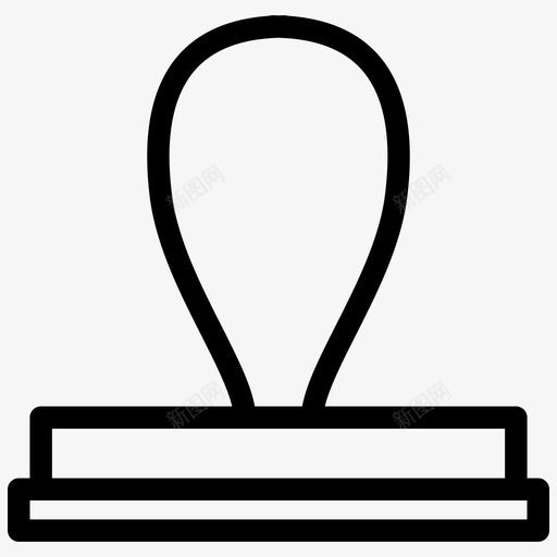 印章合同官方图标svg_新图网 https://ixintu.com 企业管理 印章 合同 官方