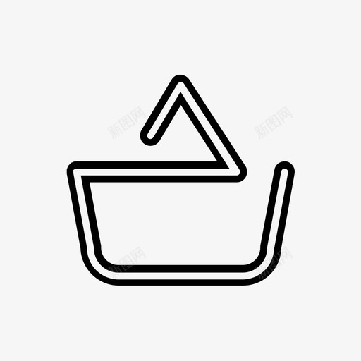 篮子购物车商店图标svg_新图网 https://ixintu.com 商店 基本图标第三卷 篮子 购物车