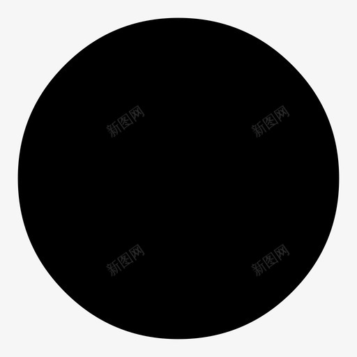 月亮满月夜晚图标svg_新图网 https://ixintu.com 夜晚 天气 月亮 满月