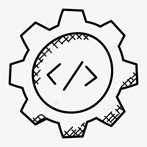 站点编辑器代码编辑器css图标svg_新图网 https://ixintu.com css javascript seo和营销涂鸦图标 代码编辑器 站点编辑器