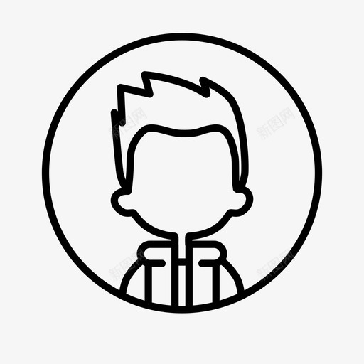 帅哥阿凡达男图标svg_新图网 https://ixintu.com 个人资料 帅哥 照片 男 阿凡达