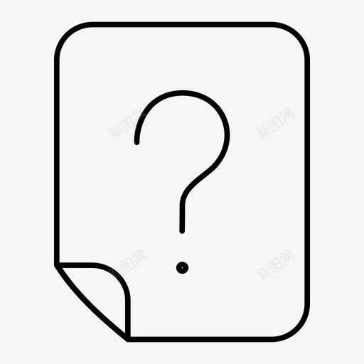 提示信息说明图标svg_新图网 https://ixintu.com 信息 提示 说明 选项 问题