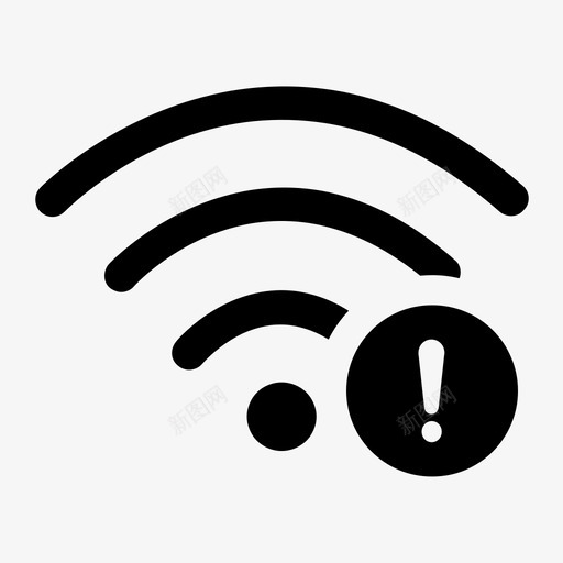 网络异常svg_新图网 https://ixintu.com 网络异常