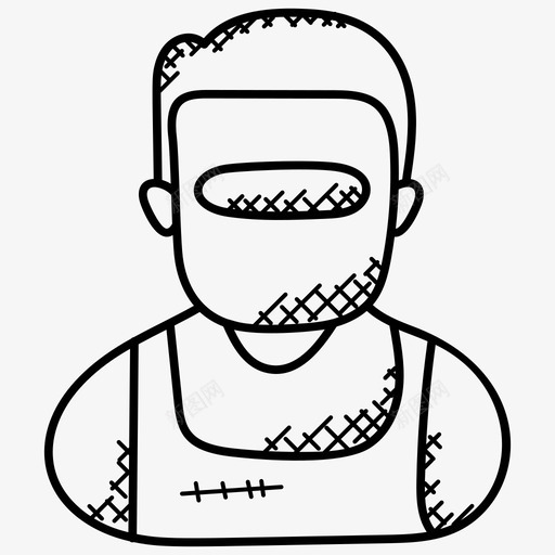 焊工建筑工人工厂工人图标svg_新图网 https://ixintu.com 工业工人 工厂工人 建筑工人 技工 焊工 职业涂鸦图标