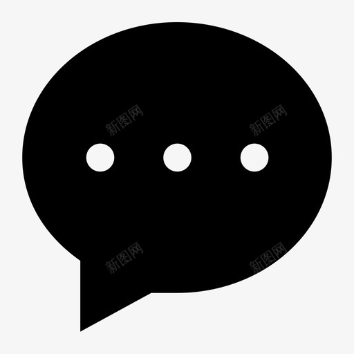 消息_1svg_新图网 https://ixintu.com 消息_1