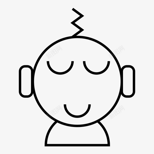 机器人电子工程图标svg_新图网 https://ixintu.com 工程 技术 机器人 机械 电子