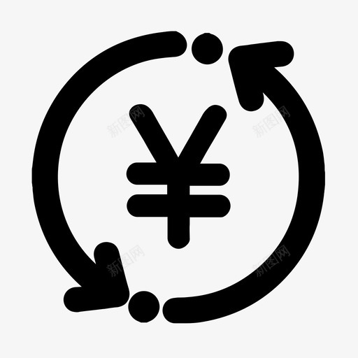 transactionsvg_新图网 https://ixintu.com transaction 线性 简约 商务 单色