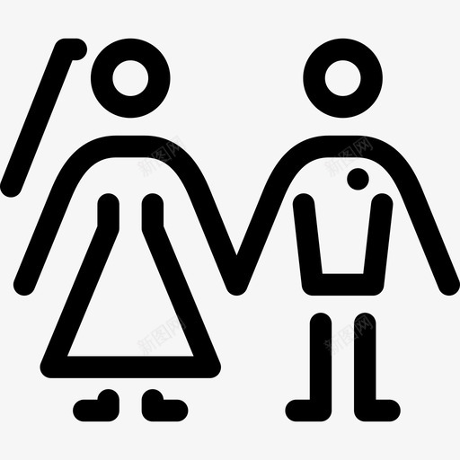 刚结婚人命直系图标svg_新图网 https://ixintu.com 人命 刚结婚 直系