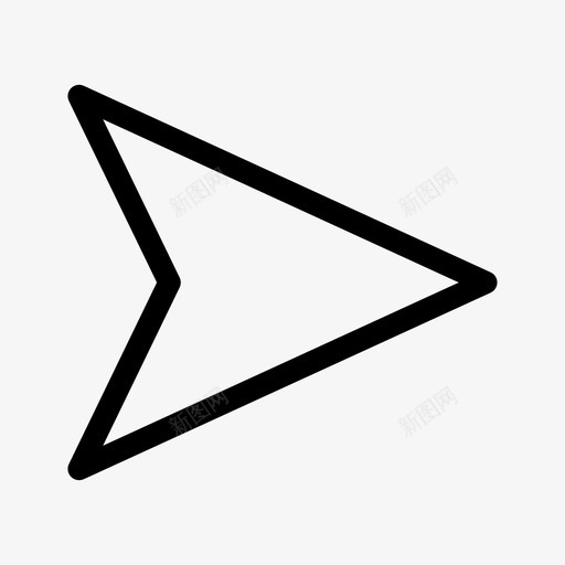 发送传送导航图标svg_新图网 https://ixintu.com 传送 发送 发送文件 导航 界面