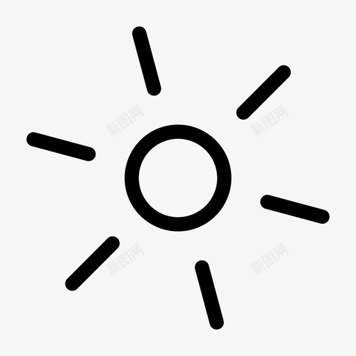 太阳明亮早晨的太阳图标svg_新图网 https://ixintu.com 太阳 太阳升起 早晨的太阳 明亮 阳光灿烂