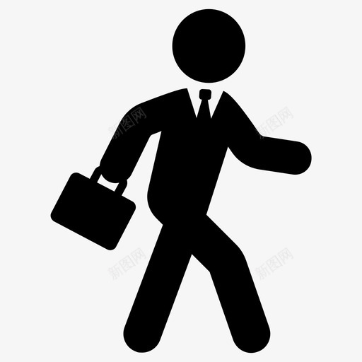 工人商人雇员图标svg_新图网 https://ixintu.com 办公室 商人 工人 工作 雇员