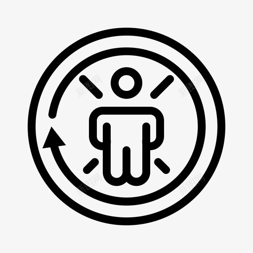 自闭症康复儿童障碍图标svg_新图网 https://ixintu.com 儿童 综合征 自闭症康复 障碍