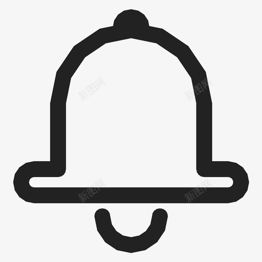 警铃警觉清醒图标svg_新图网 https://ixintu.com 清醒 警觉 警铃 通知 铃响