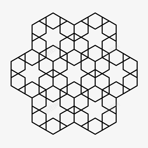 瓷砖图案几何图案几何图形图标svg_新图网 https://ixintu.com 六边形瓷砖 六边形瓷砖图案 六边形设计 几何图形 几何图案 无缝 瓷砖图案