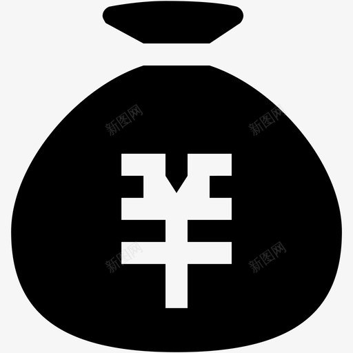 导航栏-财务svg_新图网 https://ixintu.com 导航栏-财务 单色 填充