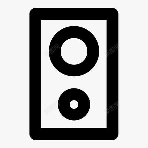 扬声器图标电影音乐svg_新图网 https://ixintu.com 声音 扬声器图标 播放器设置 电影 音乐